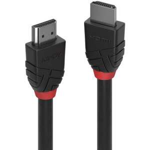 Kabel HDMI Lindy 1 metr, czarny, szybki, 4K, 3D, 18Gbps, pozłacane złącza 24K - Kabel