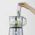 Severin KM 3892 food processor with cucumber being sliced