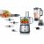 Severin KM 3892 Food Processor with blender, attachments, and food ingredients