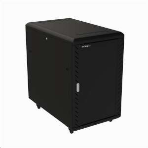 Startech.com 18U Fekete Rack Szekrény (RK1836BKF) - Startech