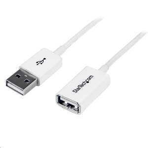 StarTech.com USB hosszabbító kábel, fehér, USB A hím - USB A nő - USB kábel