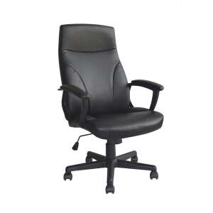Unic Spot. Norma office swivel chair, leatherette, gas lift, black
