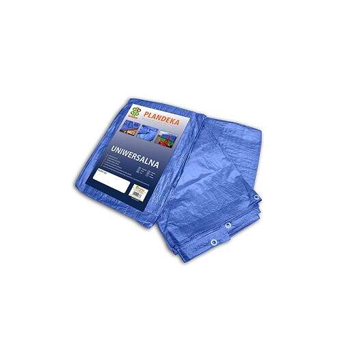 Blue tarpaulin, Plandeka brand, universal, 1.5x6 meters, 60gr/nm