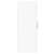 vidaXL fehér falra szerelhető szekrény oldalnézet