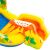 Close-up of Intex Dinosaur Play Center inflatable water slide
