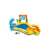 Intex inflatable dinosaur pool with slide and water features