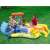 Intex inflatable dinosaur pool with slide and water features