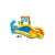 Intex inflatable dinosaur pool with slide and water features