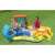 Intex inflatable dinosaur pool with slide and water features