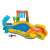 Intex inflatable dinosaur pool with slide and water features