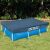 Intex 300x200cm Rectangular Pool Cover on Outdoor Metal Frame Pool