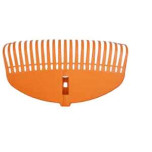 Hecht 600123 PET Laubbesenkopf, 480x260mm, orange - Laubbesen