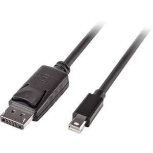 Cablu LINDY DisplayPort la Mini DisplayPort, 2m, negru - Porturi Display