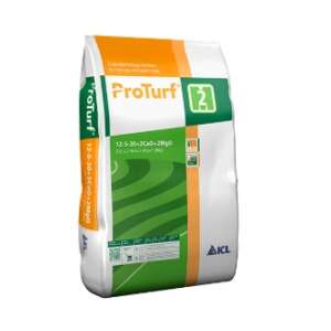 ProTurf 2 Monate 25 kg Dünger, 12-5-20+2CaO+2MgO, für Sportplätze und Parks - Gartenbau