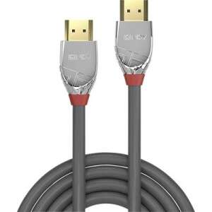 Kabel HDMI Lindy Cromo Line, High Speed, 2m, szary - Kable i akcesoria