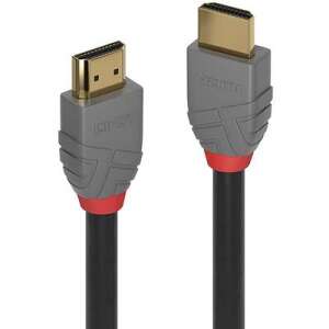 Lindy 5m HDMI cable, high speed, black, 4K, 3D, 18Gbps, Anthra Line - HDMI Cable