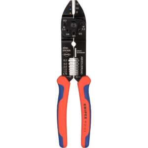 Knipex 97 21 215 krimpelőfogó szigetelt kábelsarukhoz és csatlakozókhoz - Knipex