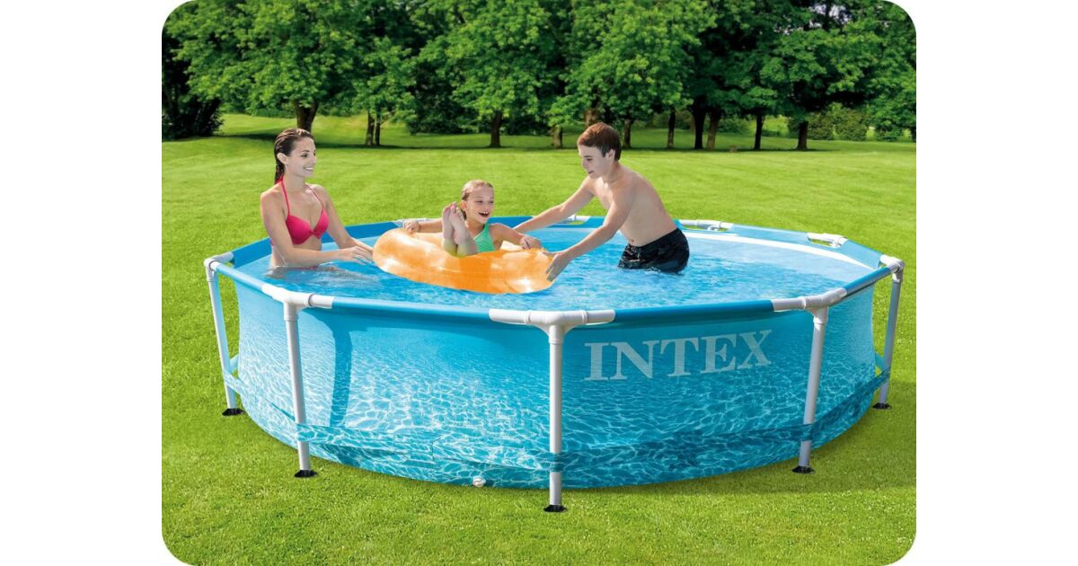 Intex Beachside 305x76cm Fémvázas medence vízforgatóval (28208NP) 32044277
