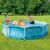 Intex Beachside Metal Frame Pool with Family Enjoying Summer