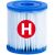 Intex H type filter cartridge for pool
