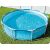 Intex Beachside Metallrahmenpool in Gartenumgebung