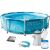 Intex Beachside Metallrahmenpool Set mit Filterpumpe und Zubehör