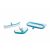 Intex Deluxe Pool Cleaning Kit components: brush, vacuum, leaf net