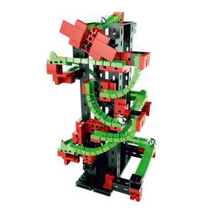 Fischertechnik Profi Dynamic S marble run building set assembled - Ball field