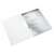Leitz Wow ColorClip A4 Ordner, eisblau, mit Clipmechanismus, offen, mit Papier