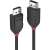Cablu LINDY DisplayPort 1.2, 0.5m, negru