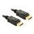 Cablu Delock, 2 x Displayport tata, 5m, Negru (82425) 82668450