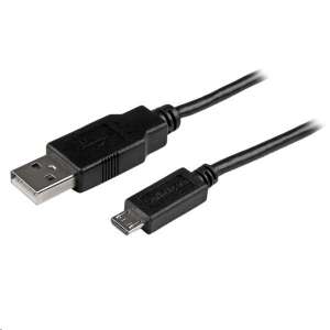 StarTech.com USB A - Micro USB kábel, fekete - Adatkábel