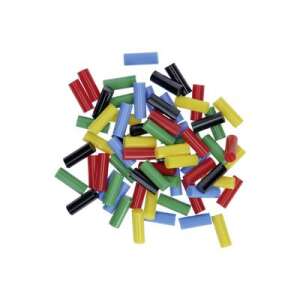 Bosch Zubehör Gluey Klebepistole Stick 7 mm 20 mm Rot, Gelb, Blau, Schwarz, Grün 70 Stück 71361671 Heißklebesticks