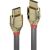Cablu de conectare LINDY HDMI [1x conector HDMI - 1x conector HDMI] 5,00 m Gri 89291916