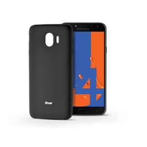 Roar KC0253 All Day Full 360 Silicone Case for Samsung Galaxy J4 (2018) - Black - Phone Case