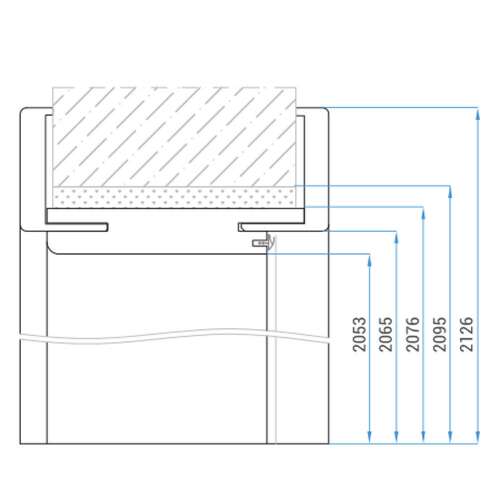Dekor tok IR wenge 75/210 14-16 jobbos króm pánt Schemat instalacji ramy drzwi