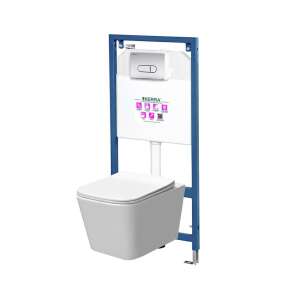 Set rezervor WC montat pe perete Tina Pacific 71395233 - Rezervoare WC