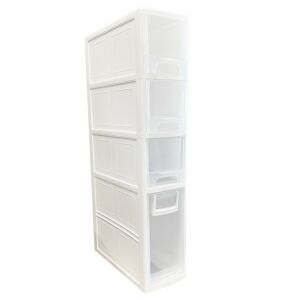 Timeless Tools slim pull-out storage cabinet, narrow space organizer - Bathroom cabinet