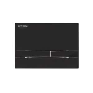 Placă de acționare WC Kerra Adriatic negru pentru setul K-50 Slim - Accesorii vase de toaleta