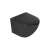 Set rezervor WC suspendat Delos BL Adriatic Black 71398415