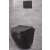 Set rezervor WC suspendat Delos BL Adriatic Black 71398415