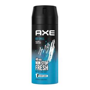 Дезодорант спрей за тяло Axe Ice Chill, 48 часа непрекъсната свежест, аромат на ледена мента и лимон - Dezodor