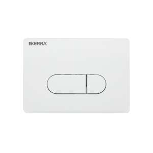 Placă de acționare Kerra albă pentru rezervorul WC K-50 Slim - Accesorii vase de toaleta