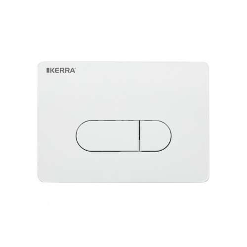 Placă de acționare Kerra albă pentru rezervorul WC K-50 Slim