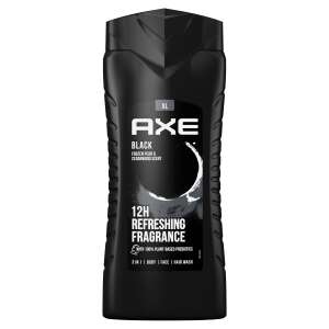 Axe Black Duschgel, 3 in 1, gefrorener Birne und Zedernholz Duft, 12 Stunden erfrischender Duft - Badezimmer