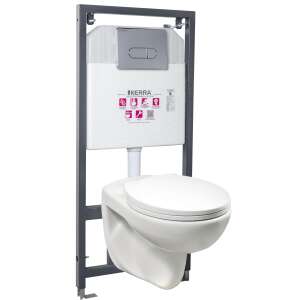 Set rezervor WC montat pe perete Doris Pacific CH 71400677 - Rezervoare WC