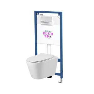 Set rezervor WC montat pe perete Ride Adriatic 71400834 - Rezervoare WC