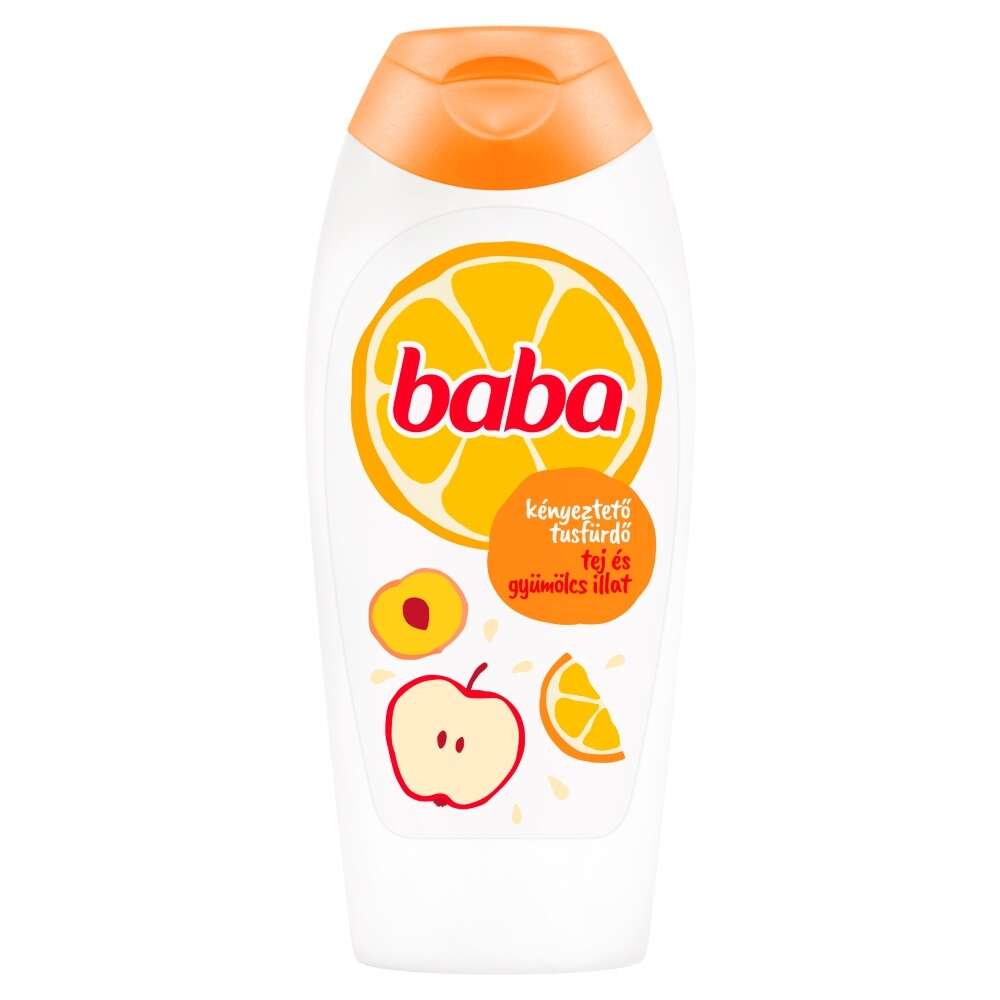 E-shop Baba Sprchový gél Mlieko a Ovocie 400ml