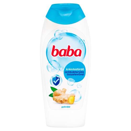 Baba Antibacterial Cream Shower Gel with Ginger Extract, 400ml