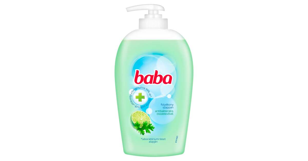 Sapun lichid antibacterian Baba lime 250ml 43502959
